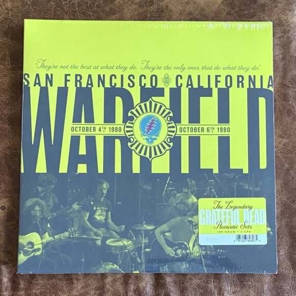 Grateful Dead Warfield 2-LP ~ RSD Blk Fri 2025 ~ Ltd Ed ~ New/Sealed! - Picture 2 of 3